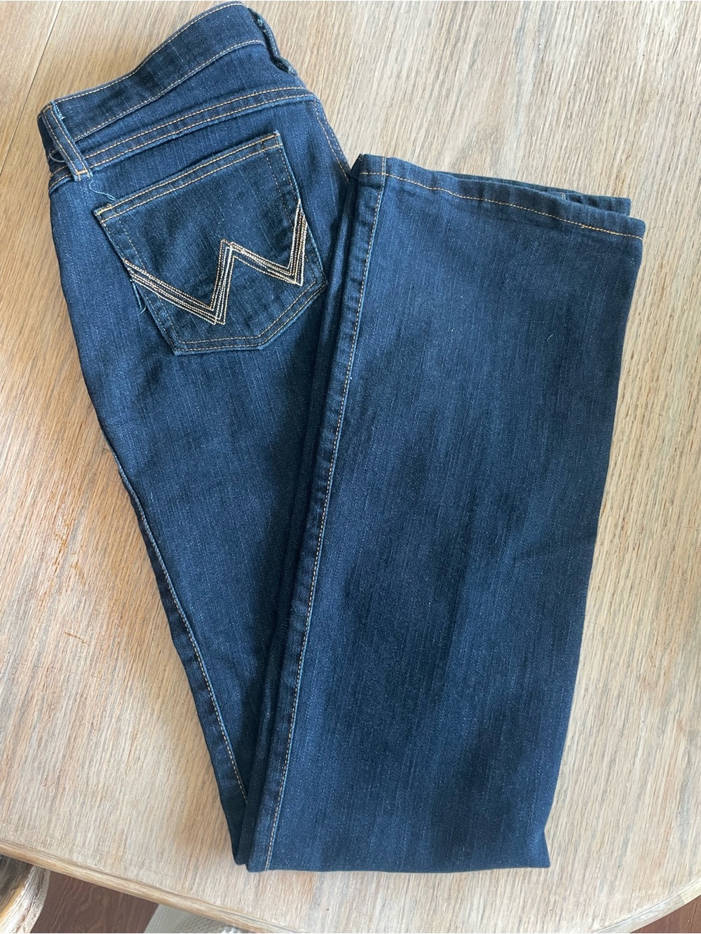 Wrangler Dark Blue Bootcut Women's Jeans